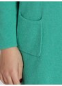 Solada Cardigan Lungo In Maglia Con Bottone Donna Verde Taglia Unica
