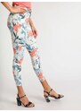 Solada Pantaloni Skinny Fiorati Casual Donna Multicolore Taglia Xs