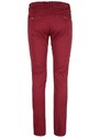 Baci & Abbracci Pantaloni In Cotone Slim Fit Casual Uomo Rosso Taglia 44