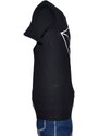 Malu Shoes T-shirt uomo stampato nera cotone basic xon stampa stilizzata amsterdam estate manica corta