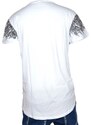 Malu Shoes T-Shirt bicolore black e white Modello con collo rotondo e maniche corte