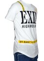 Malu Shoes T-Shirt maglietta NSD con collo rotondo e maniche corte con design cucito artigianalmente made in italy