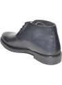 Malu Shoes Polacchino uomo invernale in vera pelle vitello nero comfort basic stile italiano scarpe comfort da professionista