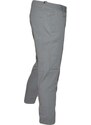 Malu Shoes Pantaloni Uomo Slim Fit Casual Eleganti in Cotone grigio taschino di sicurezza,made in italy lavabile
