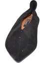Malu Shoes Scarpe ballerine a punta donna basse nero in camoscio moda comfort fondo antiscivolo