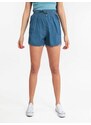 Airisa Shorts Donna Effetto Jeans Blu Taglia S/m