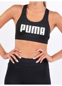 Puma Mid Impact 4keeps Brassiere Sportiva T-shirt Donna Nero Taglia L