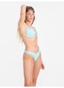 Mya Swimwear Costume Mare Bikini Imbottito a Costine Donna Blu Taglia 44