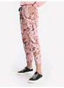 Solada Pantaloni Jogger Donna a Fiori Casual Rosa Taglia Unica