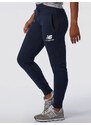 New Balance Esse Ft Sweatpant Pantaloni Sportivi Donna e Shorts Blu Taglia L