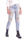 JEANS BOYFRIEND TWINSET ACTITUDE CON ROTTURE