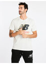 New Balance T-shirt Manica Corta Uomo Con Scritta Grigio Taglia M