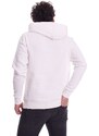 Trussardi Jeans FELPA TRUSSARDI CON CAPPUCCIO STAMPATA, Colore Bianco