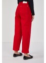 TOMMY HILFIGER Jeans Wide Leg Rosso