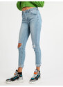 Maison Koko Jeans Donna Con Strappi Slim Fit Taglia S