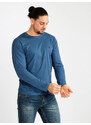Coveri Moving T-shirt Uomo a Manica Lunga In Cotone Blu Taglia Xxl