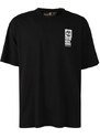 Timberland T-shirt Da Uomo In Cotone Biologico Manica Corta Nero Taglia L
