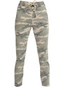 Smagli Pantaloni Donna Militari Casual Beige Taglia M
