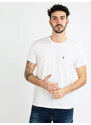 Navigare T-shirt Uomo In Cotone Manica Corta Bianco Taglia 3xl