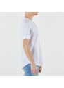 SUN68 Sun 68 t-shirt serafino mezza manica bianca