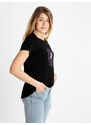 U.S. Grand Polo T-shirt Manica Corta Donna Con Stampa Nero Taglia S