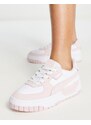 PUMA - Cali Dream - Sneakers bianche e rosa-Bianco