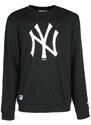 New Era Team Logo Crew Neck York Yankees Felpa Girocollo Pesanti Uomo Nero Taglia Xxl