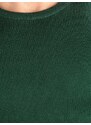 Solada Pullover Uomo In Maglia Girocollo Verde Taglia S