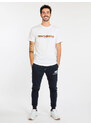 New Balance T-shirt Manica Corta Uomo In Cotone Bianco Taglia Xl