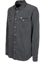 Timberland Camicia Uomo In Jeans Grigio Classiche Taglia L