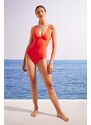 women'secret costume da bagno intero PERFECT FIT SUMMER colore rosso