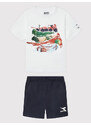 Completo t-shirt e pantaloncini sportvi Diadora