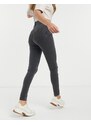 Weekday - Body - Jeans super skinny a vita alta in cotone neri - BLACK-Nero