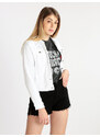 Solada Giacca Donna Bianca In Jeans Bianco Taglia L