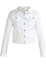 Solada Giacca Donna Bianca In Jeans Bianco Taglia L
