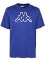 Kappa T-shirt Girocollo Con Stampa Disegno Manica Corta Uomo Blu Taglia Xxl