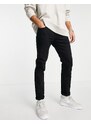 Topman - Jeans stretch slim in misto cotone nero