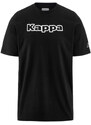Kappa T-shirt Uomo Slim Fit In Cotone Nero Taglia Xxl