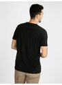 Baci & Abbracci T-shirt Uomo In Cotone Con Taschino Manica Corta Nero Taglia L