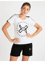 Millennium T-shirt Manica Corta Donna Con Stampa Bianco Taglia Xl