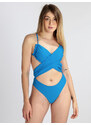 Mya Swimwear Costume Da Bagno Intero Donna Interi Blu Taglia 44