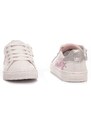 Naturino Scarpe Sneakers Basse Bambina Pelle Bianco-Rosa
