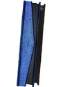 Malu Shoes Set coordinato uomo cravatte con gemelli e pochette blu cobalto elegante cerimonia