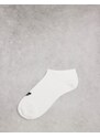 adidas Originals - Confezione da 3 paia di calzini bianchi con trifoglio-Bianco