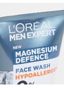 L'Oreal Men Expert - Magnesium Defence - Detergente viso delicato-Nessun colore
