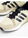 adidas Originals - ZX 2K Boost - Sneakers bianco sporco con stampa mimetica