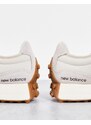 New Balance - 327 - Sneakers animalier bianco sporco e leopardate