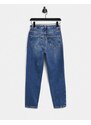 Topshop - Original - Mom jeans lavaggio blu indaco