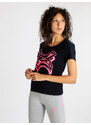 Millennium T-shirt Manica Corta Donna Con Stampa Blu Taglia S