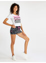Millennium Shorts Sportivi Donna Con Stampe Blu Taglia L
